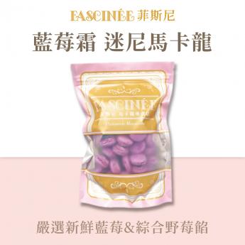  藍莓霜 迷尼馬卡龍 